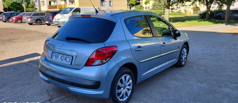 Peugeot 207 cena 18500 przebieg: 129000, rok produkcji 2012 z Września małe 137